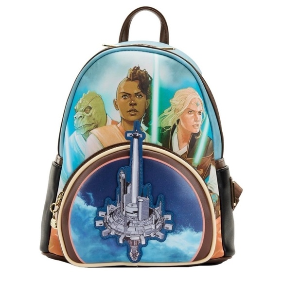Loungefly Handbags - NEW Loungefly Disney Star Wars The High Republic Comic Cover Mini Backpack
